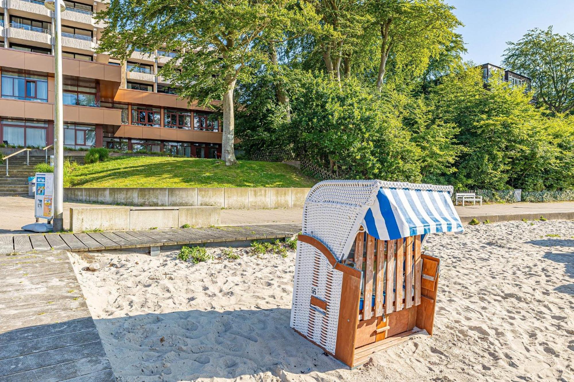 Fewo1846 Intermar - Leichte Brise - Modernes Studioapartment Mit Meerblick Gluecksburg Exterior photo